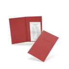 21,7 x 13 cm / Vegan Leather - Beaujolais Red / Design online
