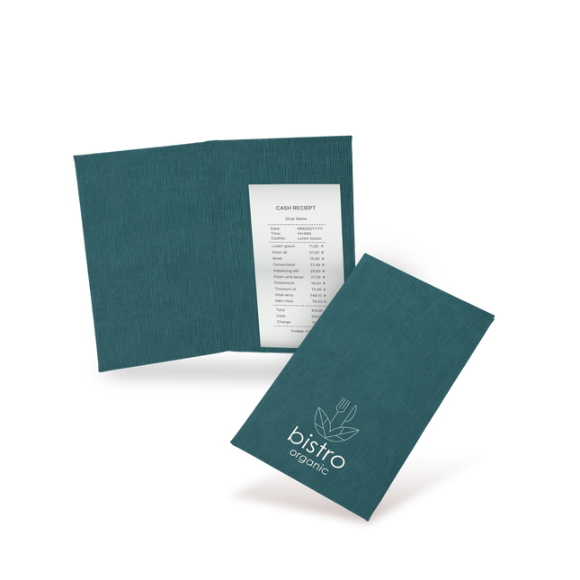 Custom Bill Presenter Folder | Premium Restaurant Bill Holder