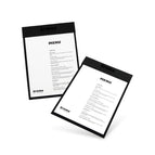 A4 Portrait / Vegan Leather - Charme Nero / Design online