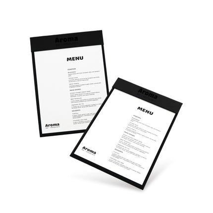 Magnetic Clipboard Menu Holder | A4 & A5 Menu Cover for Restaurants & Bars