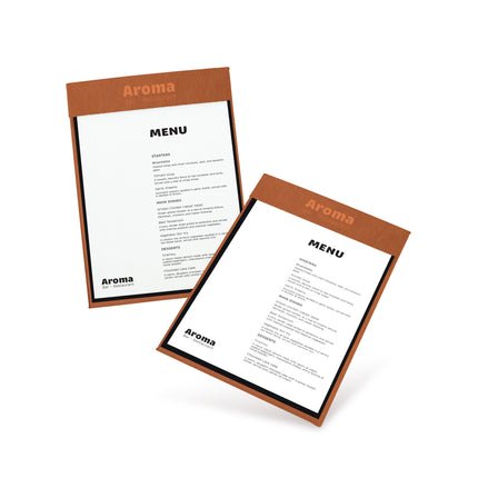 Magnetic Clipboard Menu Holder | A4 & A5 Menu Cover for Restaurants & Bars