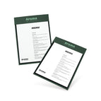 A4 Portrait / Earthlines - Dark Green / Design online