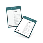 A4 Portrait / Earthlines - Petrol / Design online