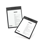 A4 Portrait / Linen Touch - Anthracite / Design online