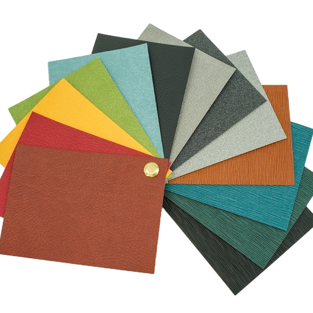Menu Cover Colour Material Swatch