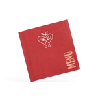 21.7 x 21.7 cm / Vegan Leather - Beaujolais Red / Design online