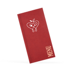 15 x 29.7 cm / Vegan Leather - Beaujolais Red / Design online