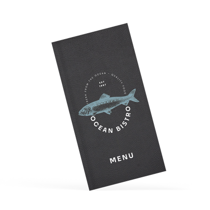 Menu Covers Portrait with sliding system