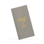 15 x 29.7 cm / Vegan Leather - Stone Grey / Design online
