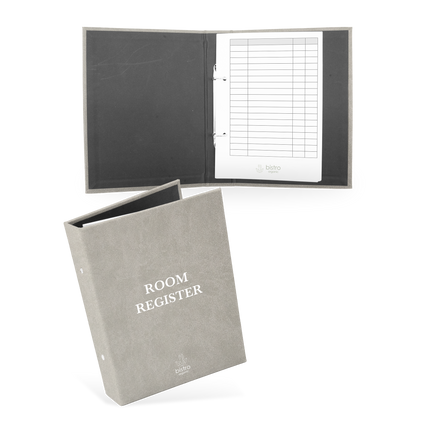 Guest Information Folder with Rings | Hotel Room Directory