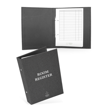 Guest Information Folder with Rings | Hotel Room Directory